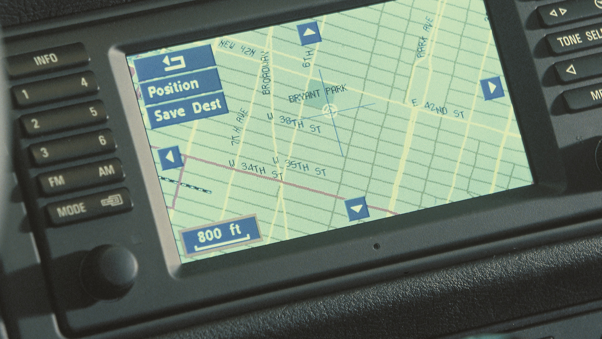 GPS-Map-Car