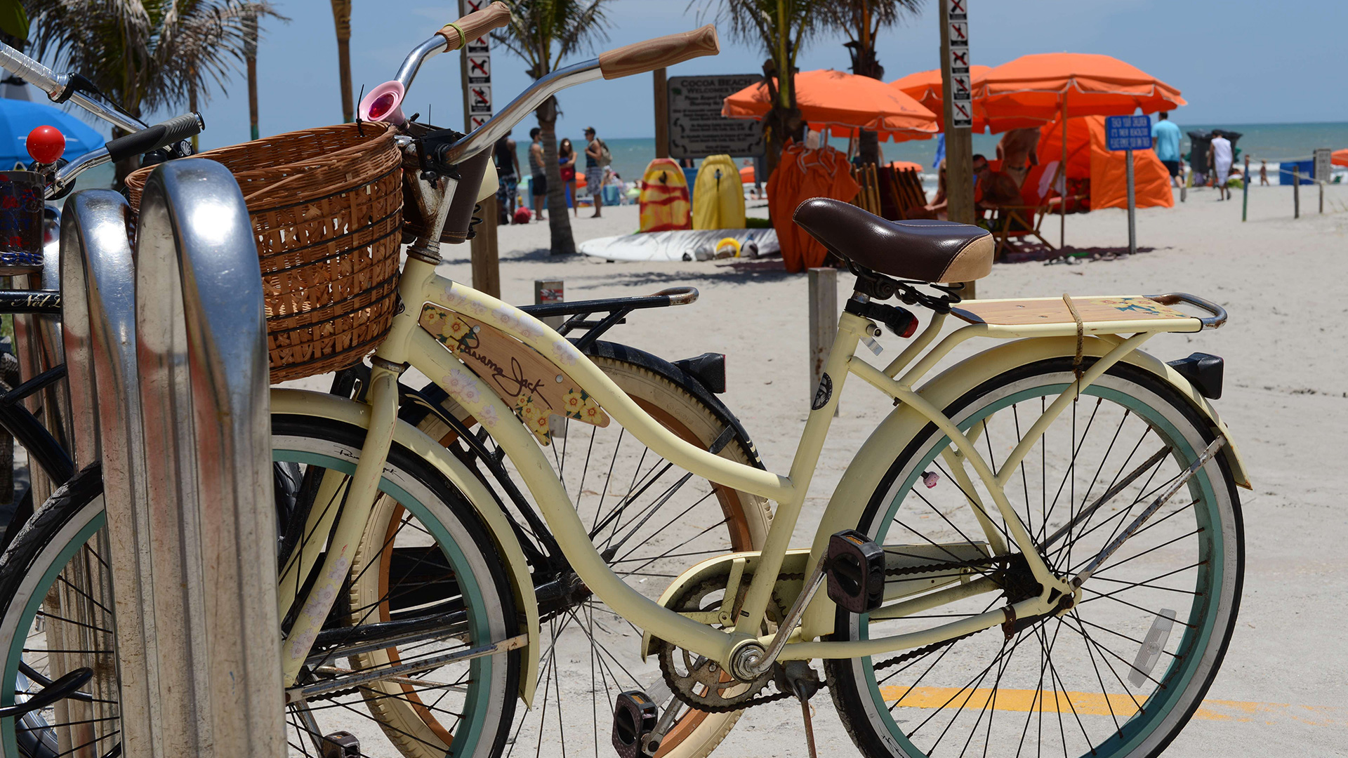 close up bicycle