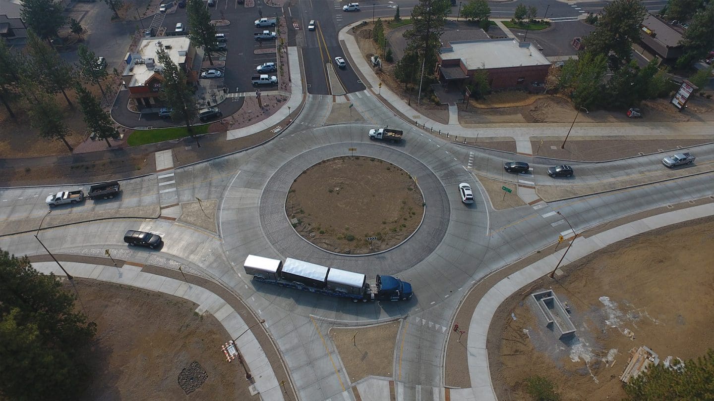 barclay drive roundabout