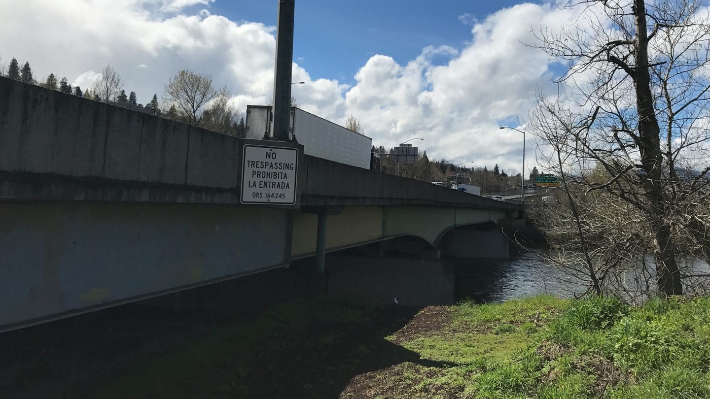 I-84 bridge deck