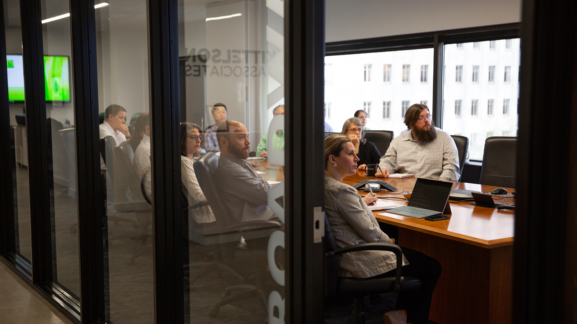 Meeting at Kittelson & Associates' Portland office