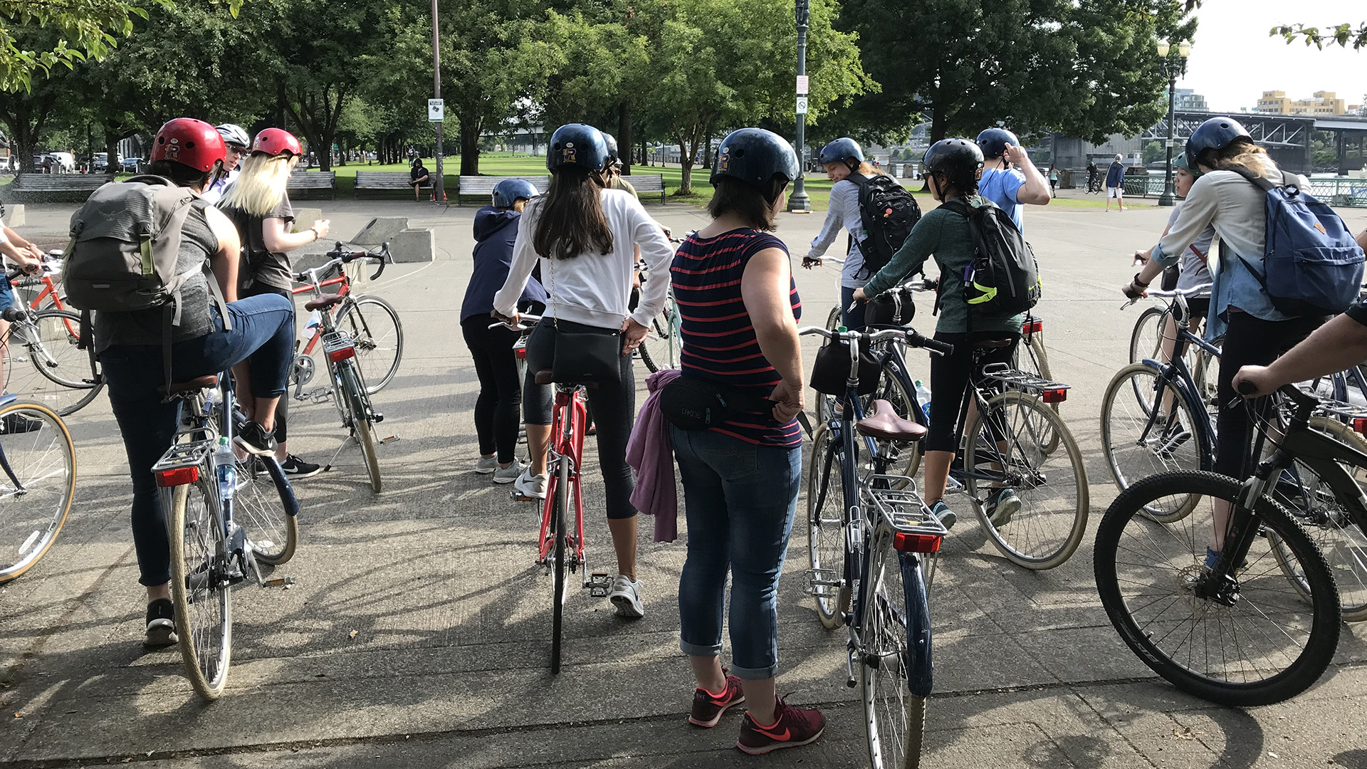 Bike tour of Portland OR