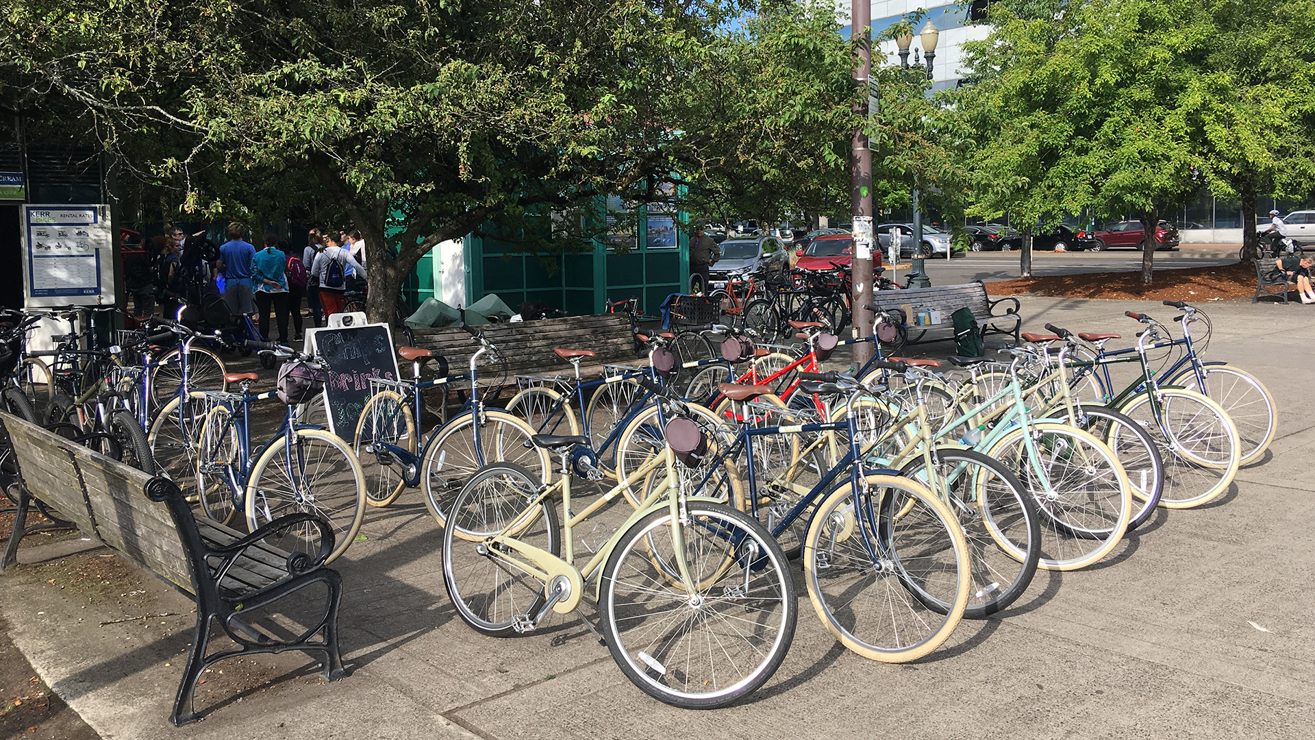 Bike tour of Portland OR