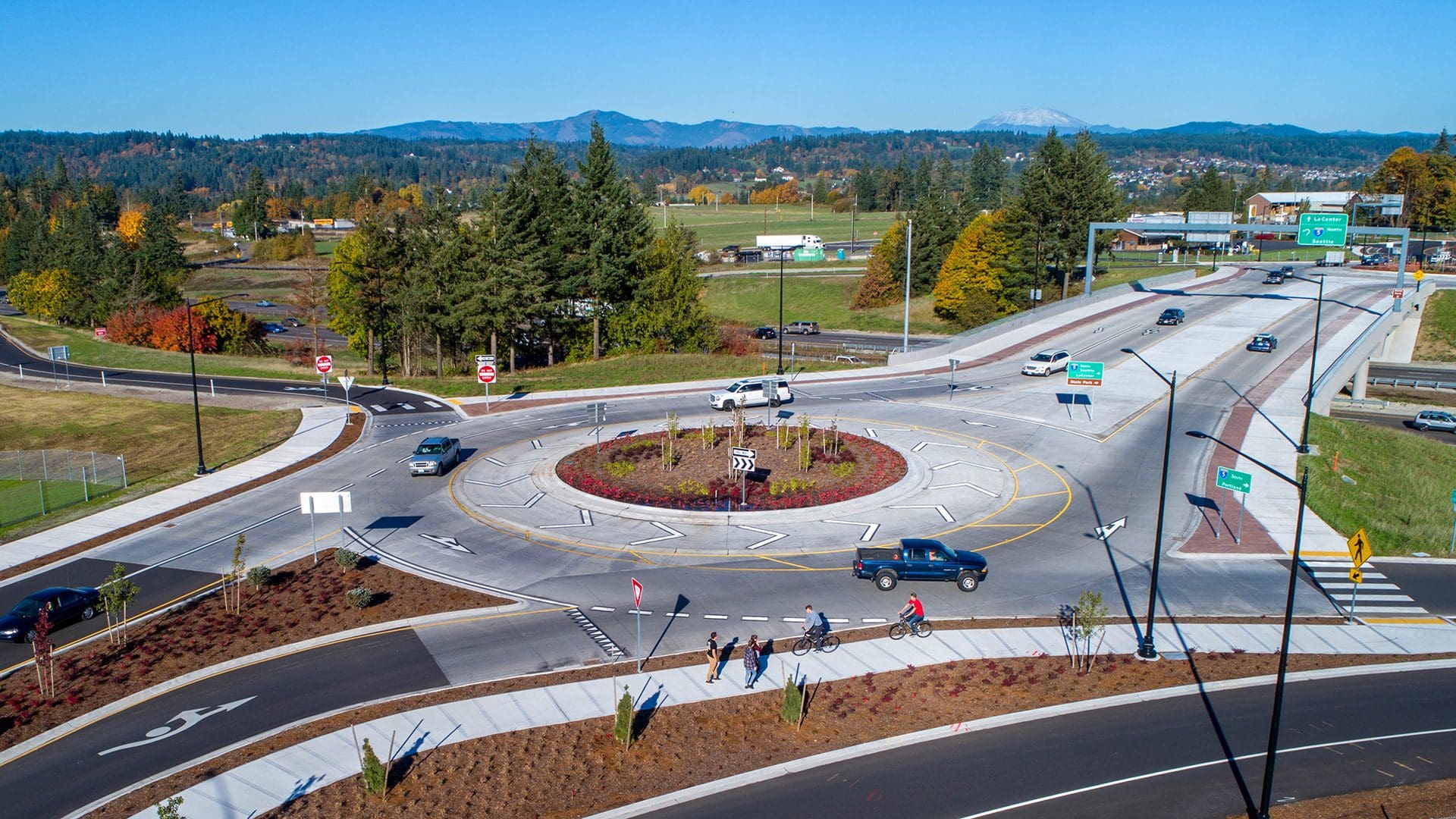 La Center Interchange Roundabout