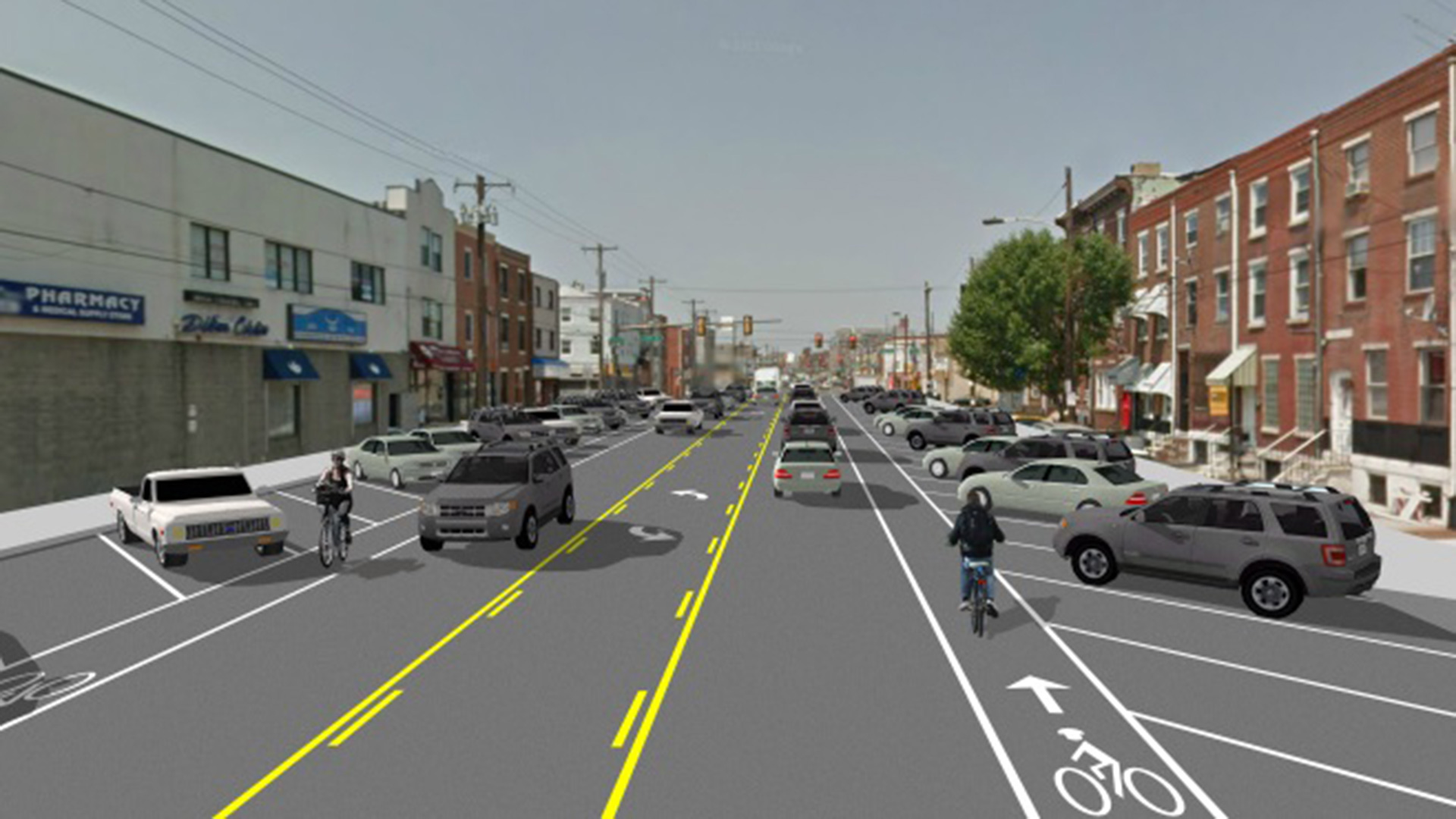 Washington Ave Improvements Simulation