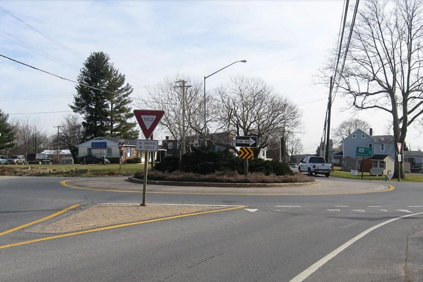 First Modern Roundabout in Maryland