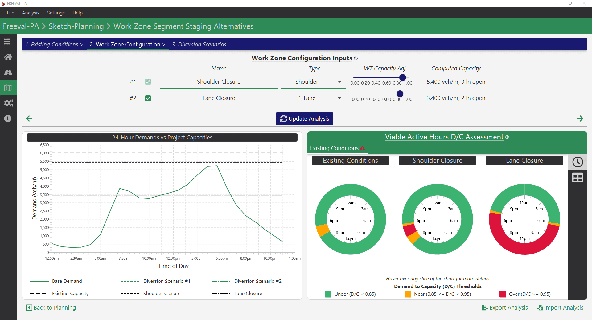 FREEVAL-PA User Interface