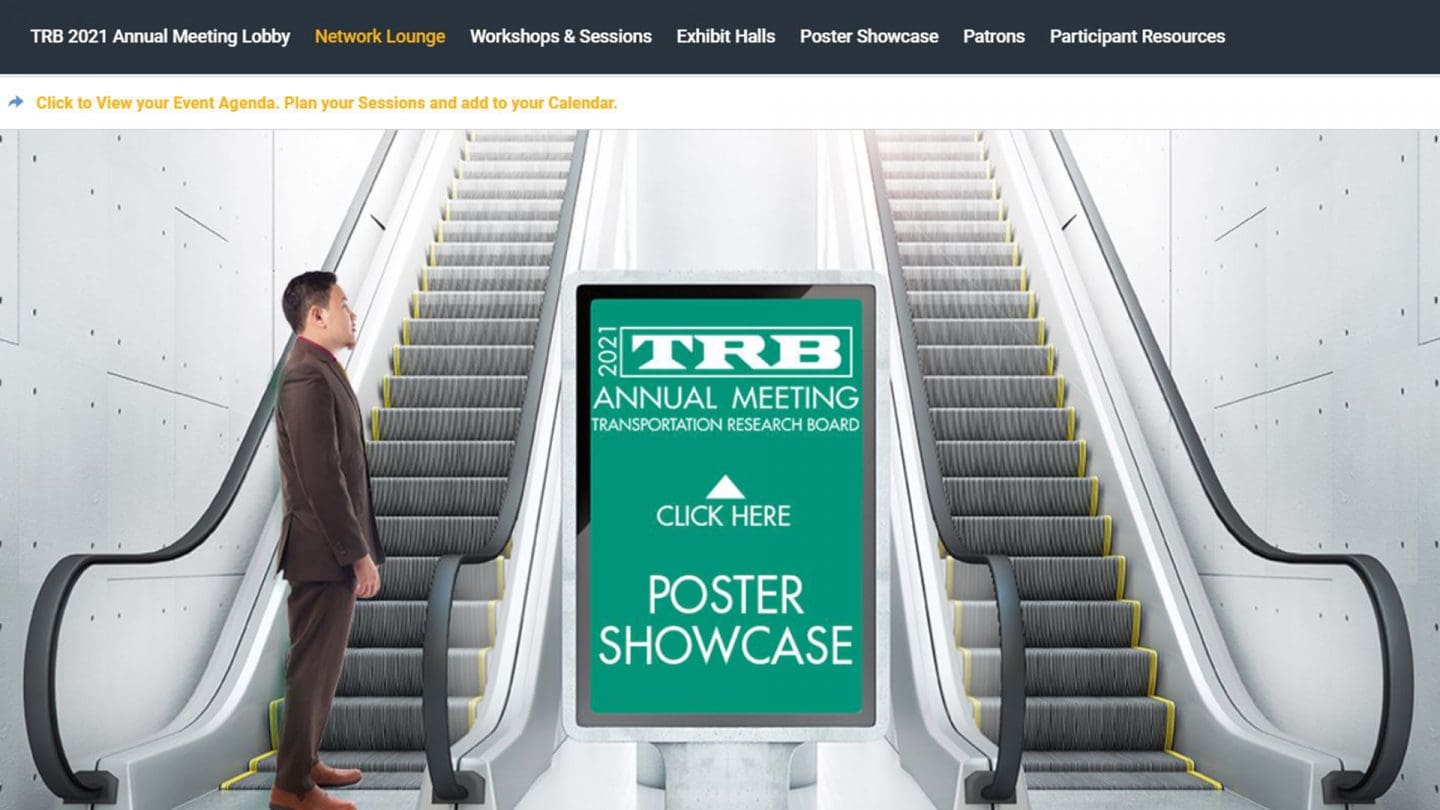 TRB 2021 Virtual Event Platform