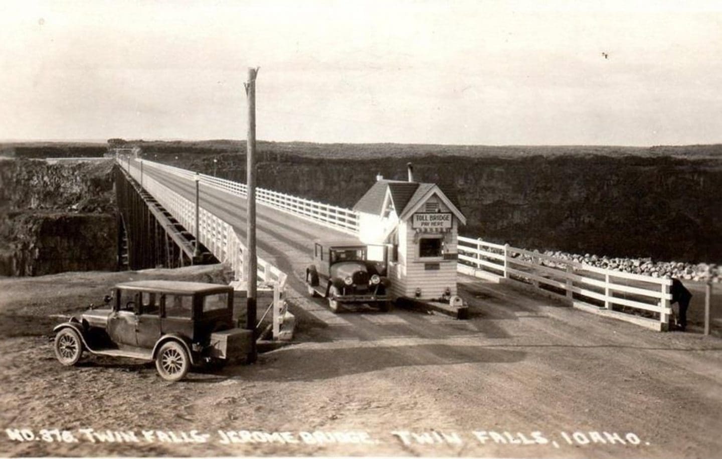 Perrine Bridge With Tollbooth