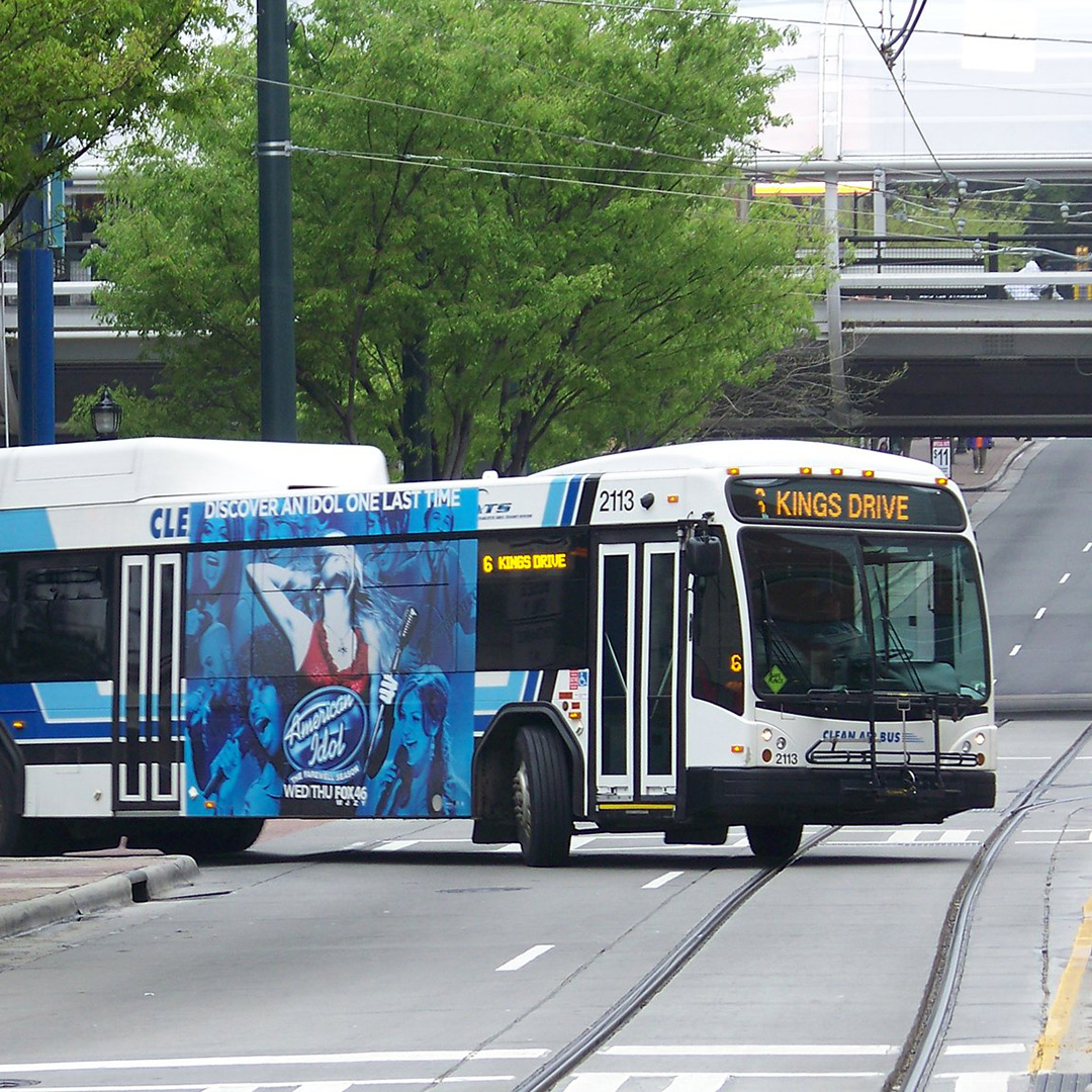 Bus Turning Corner