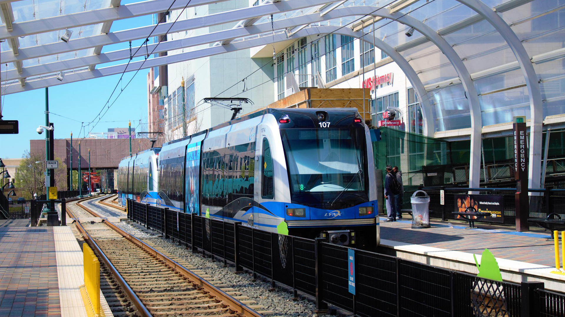 Charlotte Light Rail Station