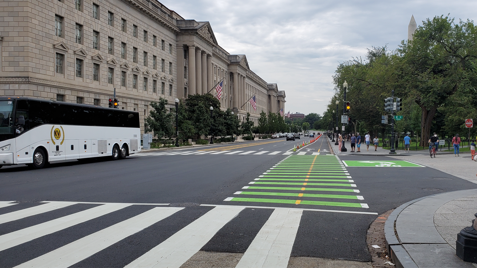 Cycle Track in Washington, D.C.