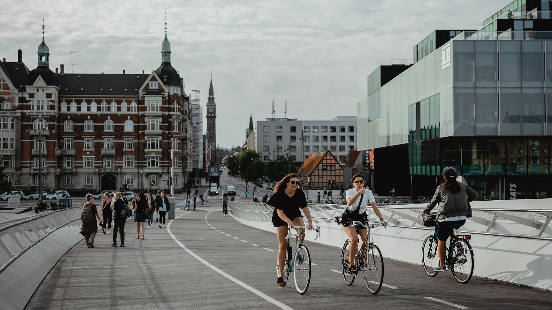 Bike infrastructure in Copenhagen