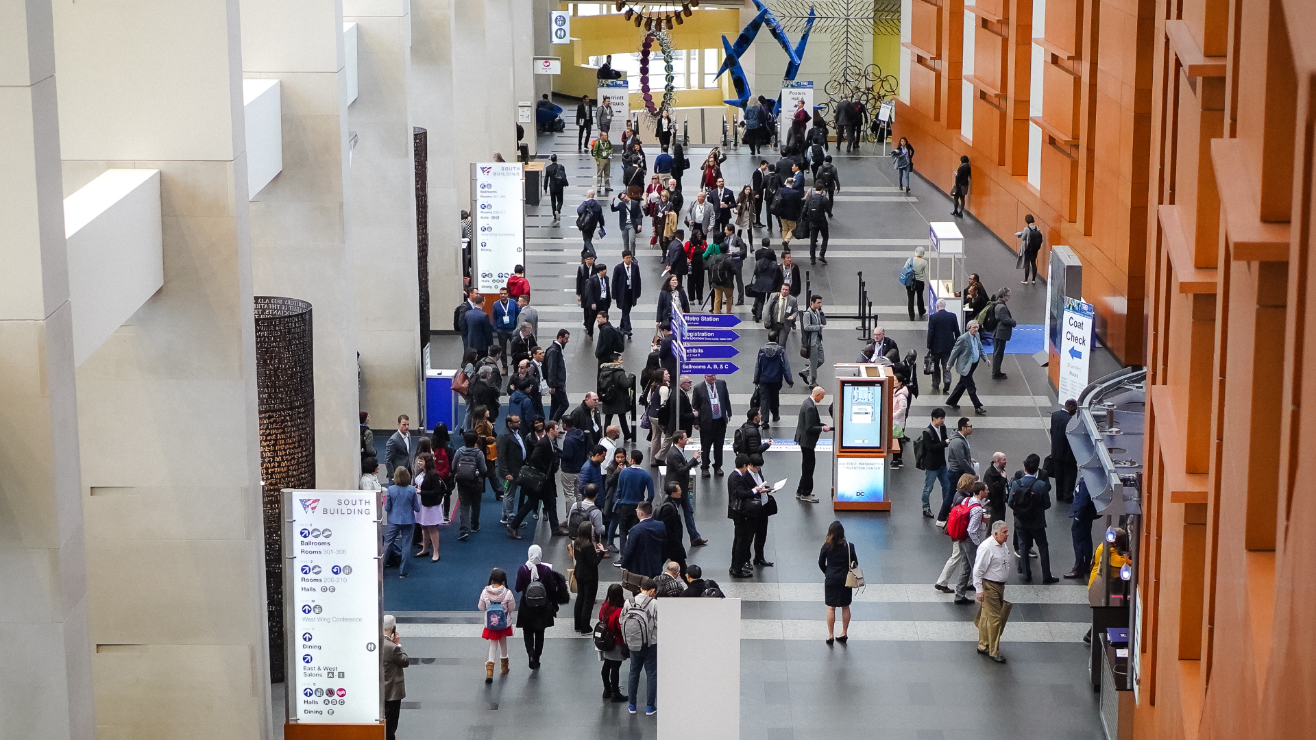 Birds eye view of 2020 TRB Annual Meeting