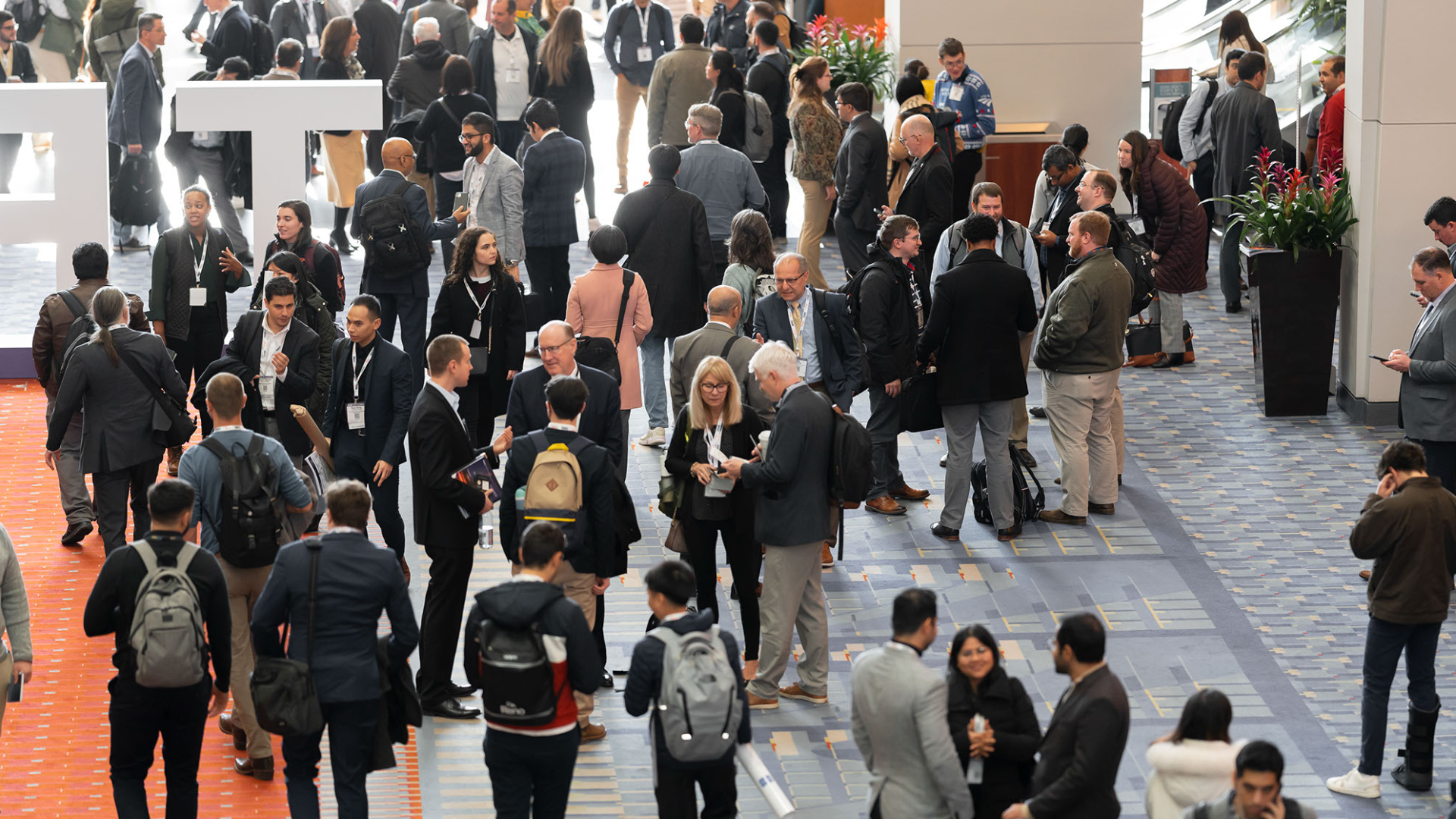 Attendee crowd at the 2023 Transportation Research Board Annual Meeting