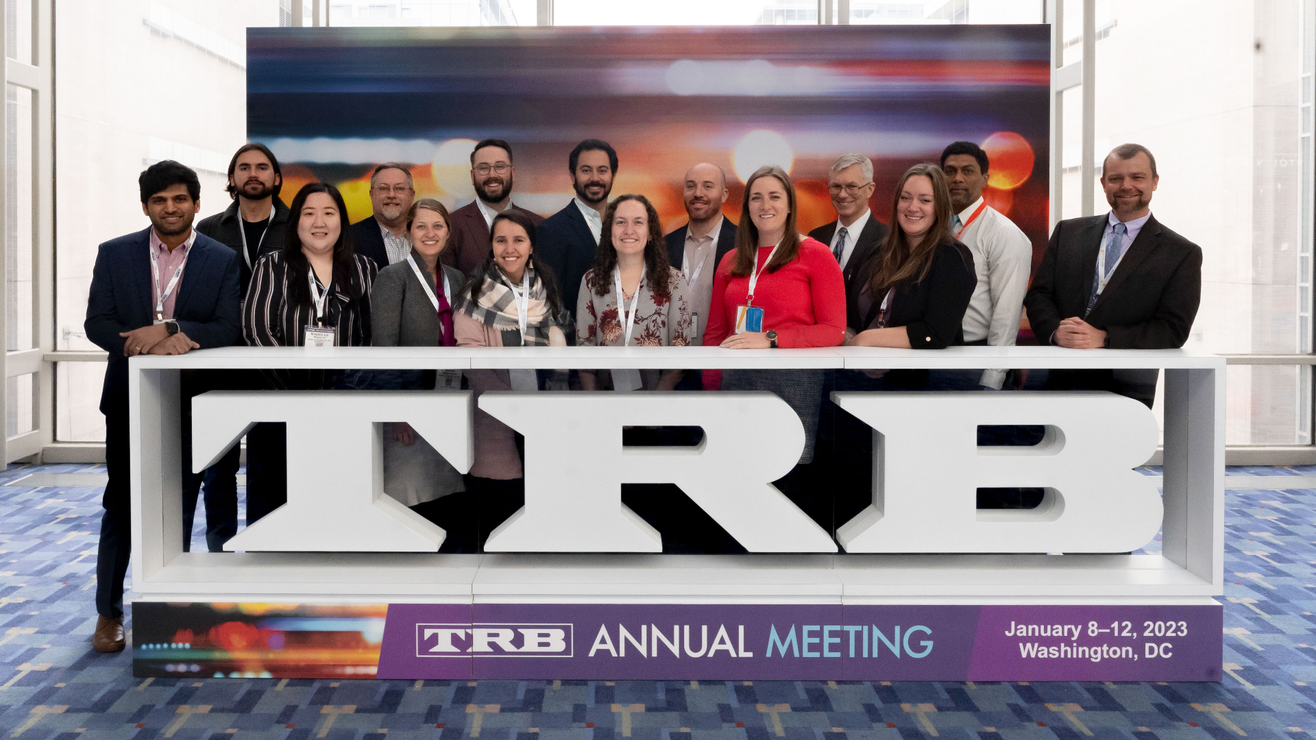 Kittelson staff at the 2023 TRB Annual Meeting