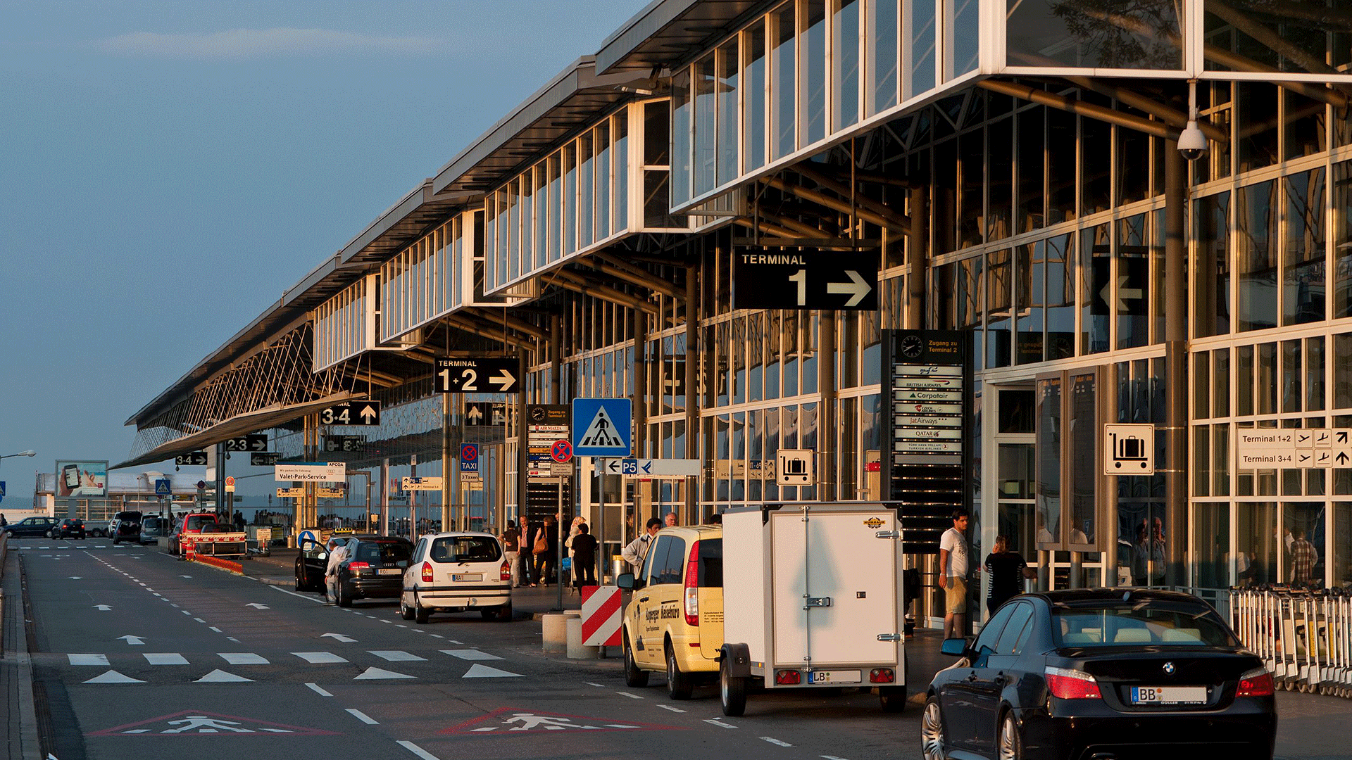 Terminals at Stuttgart Airport