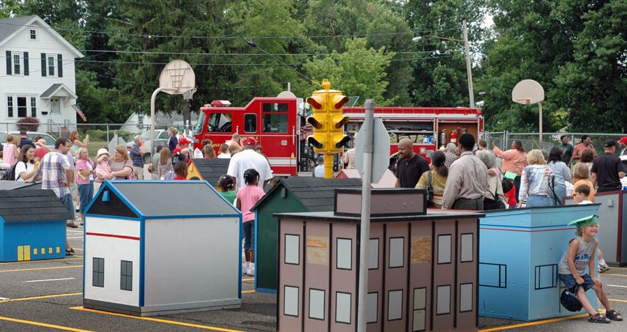 A safety town in Mansfield, Ohio